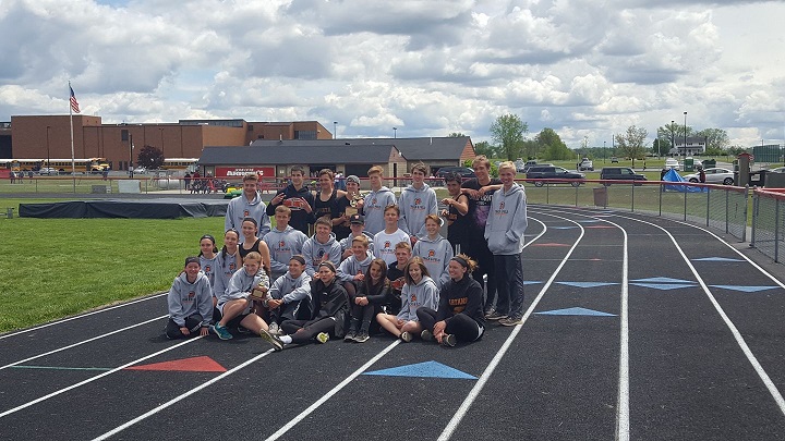 Middle School Track team