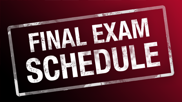 exam schedule