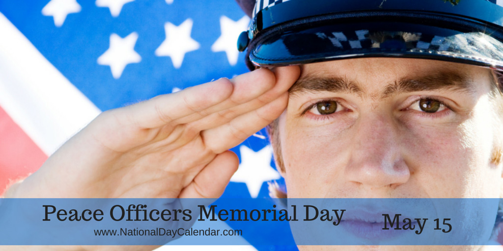 police officer saluting